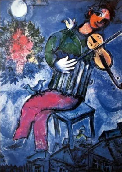 Qui a peint "Le Violoniste bleu" ?