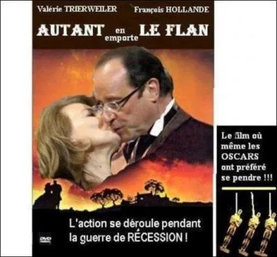 De quel siècle date l'expression : Autant en emporte le vent dont nous voyons ici une parodie de l'affiche du film ?