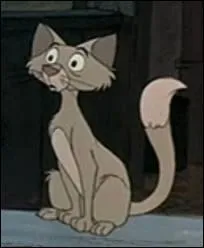 Ce sont les chiens qui ont la vedette dans les 101 dalmatiens de Disney. Mais vous n'avez sûrement pas oublié le chat qui va aider le Colonel à sauver les petits de la méchante Cruella. Quel est donc son nom ?
