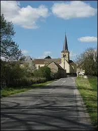 Nous entrons à Fleury-sur-Loire, commune Bourguignonne située dans le département ...