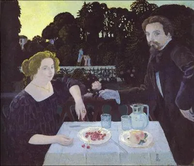 Qui a peint "Le Dessert dans le jardin" ?