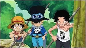 Que font Ace et Sabo avant de rencontrer Luffy ?
