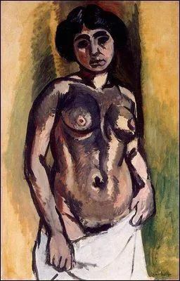 Qui a peint "Nu noir et or" ?