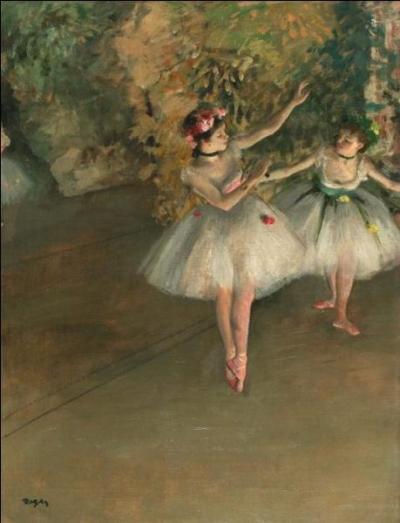 Qui a peint "Deux danseuses" ?