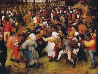 Qui a peint "La Danse de la mariée en plein air" ?