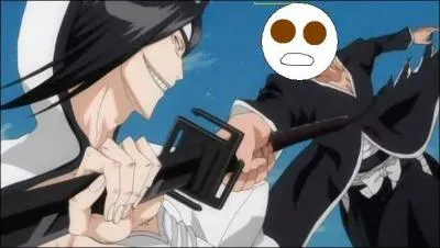 - Ah...Je pense que vais vous laisser... Eh ! Mais que... ? Ah, Nnoitra Jiruga, je n'allais pas vous oublier, ne vous en faites pas ! 
- Ouais, j'espère ! 
- Mais non ! Je voulais justement vous demander quel est votre rang !