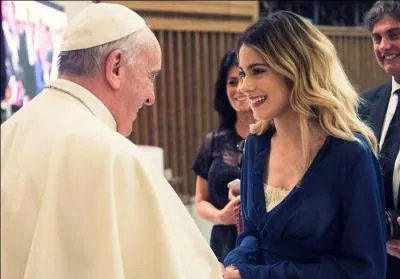 Le pape et Martina se sont déjà rencontrés.