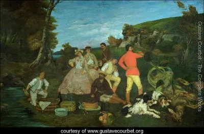 Qui a peint "Le pique-nique des chasseurs" ?