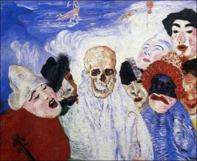 Qui a peint "La mort et les masques" ?