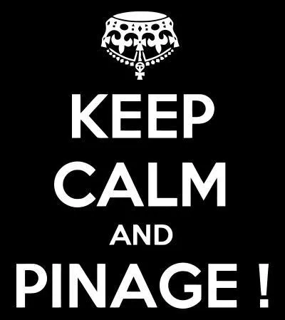 A qui appartient le cri de guerre Pinage ?