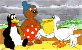 Cet ours a été créé par Vilhelm Hansen, ce personnage est accompagné de ses amis.