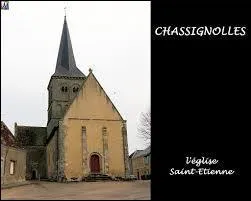 Voici l'église de la commune Indrienne de Chassignolles. Elle se situe en région ...