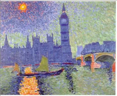 Qui a peint Le parlement à Londres ?