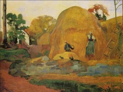 Qui a peint Les meules jaunes ?