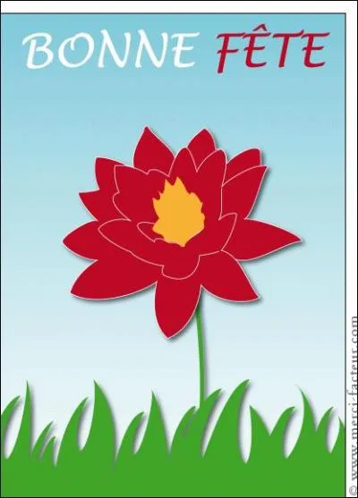 Sa fête est le 4 : Une fine fleur qui sait prendre plaisir en silence si elle est chanteuse !