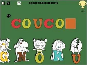 Quelle couleur cache la dernière lettre ?