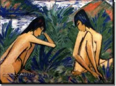 Qui a peint Deux baigneuses ?