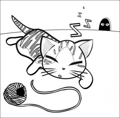 Quel est le nom du chat de l'héroïne dans le tome 1 ?