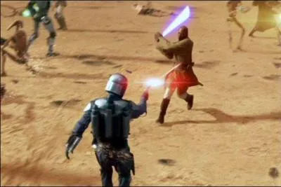 Qui remporta le (bref) duel opposant Jango Fett à Mace Windu ?