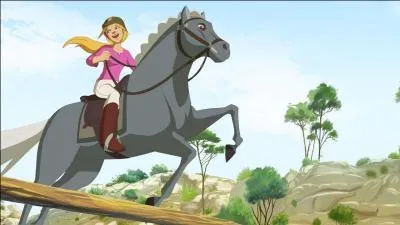 Son cheval est un....