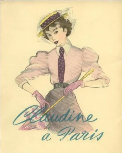 Qui est l'auteur de la série de romans racontant l'histoire de "Claudine" ?