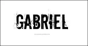 Que pourriez-vous dire de Gabriel ?