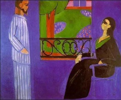 Qui a peint "La Conversation" ?