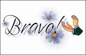 Si jusque-là, vous n'avez fait aucune faute :