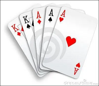 Que représente cette main au poker ?