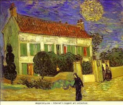 Qui a peint "Maison blanche, la nuit" ?