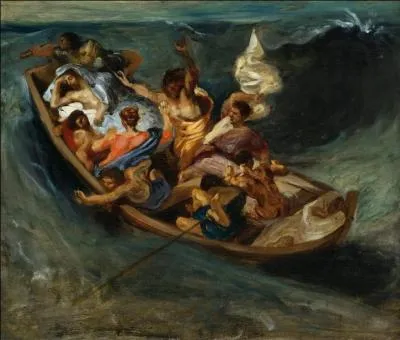 Qui a peint "Christ dormant pendant la tempête" ?