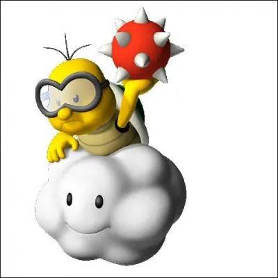 Qui est cette personne sur le nuage ?