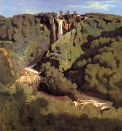 Qui a peint "Cascade de Terni" ?