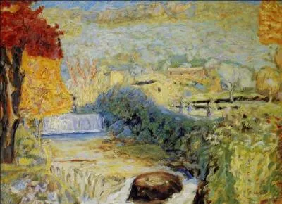 Qui a peint "Les cascades à Grasse" ?