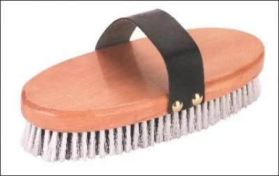 Et cette brosse, comment s'appelle-t-elle ?