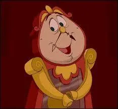 On voit cette horloge dans "La Belle et la Bête". Comment s'appelle-t-elle ?