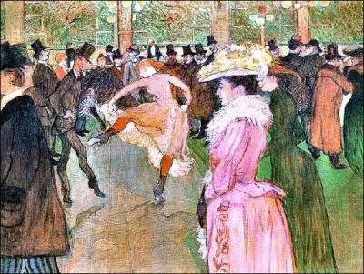 Qui a peint"La danse au Moulin rouge" ?