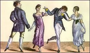 Héritier de la contredanse du XVIIIe siècle il se compose d'une suite de cinq figures et fut dansé jusqu'à la deuxième guerre mondiale. Chaque année, celui des "Lanciers" ouvre le bal de l'école Polytechnique.