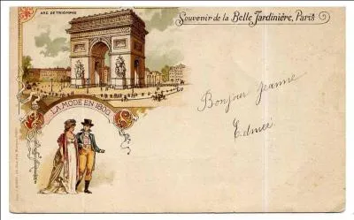 1873-1875. Les cartes postales publicitaires naissent, le monopole des commerçants change les règles. La toute première est émise en 1873, par quel établissement parisien précisément ?