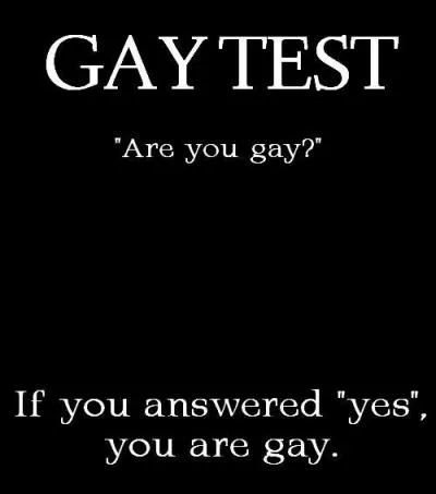 Une petite citation amusante pour finir ce quizz 'difficile', de qui est-elle ? 'Je ne voudrais pas être indiscret, mais... êtes-vous homosexuel ?  Non... non non... et... et vous-même, monsieur, vous êtes homosexuel ?  Non !  Dommage.' : -)