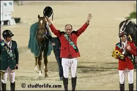 Un cavalier belge fut sacré champion du monde de saut d'obstacles.