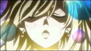 Qu'est-ce qui apparaît dans les yeux de Lucy quand elle utilise cette attaque ?