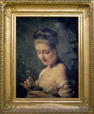 Qui a peint "Jeune fille au nid" ?