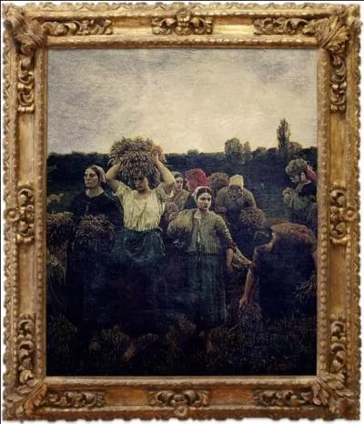 Qui a peint "Le Rappel des glaneuses" ?