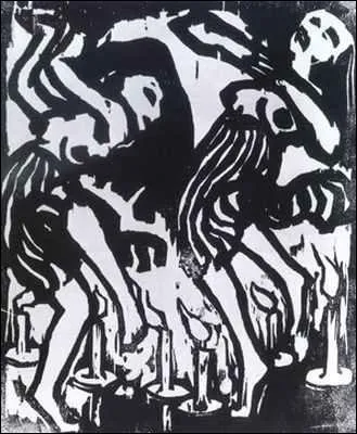 Qui a réalisé "Les danseuses aux bougies" ?