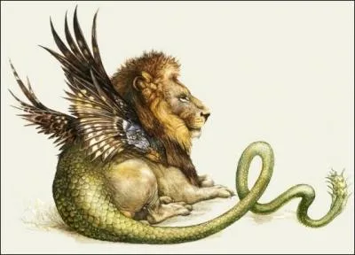 Quelle est cette créature chimérique d'origine perse ?