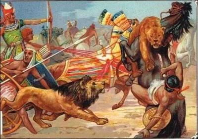 À quel pharaon appartiennent ces fidèles et terribles compagnons ?
