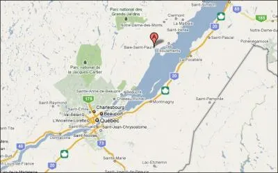 Mais restons dans le coin, pas très loin naquit un cirque maintenant célèbre dans le monde entier : Le Cirque du Soleil. Mais où ? Cliquez sur la carte pour trouver le ballon qui vous l'indiquera.