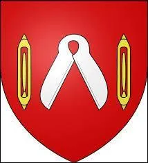 Voici le blason d'une commune bretonne. Membre du réseau des petites cités de caractère, elle possède aussi le label "Plues Beaux Villages de France". Il s'agit de ...