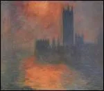 Qui a peint "Le Parlement, coucher de soleil" ?